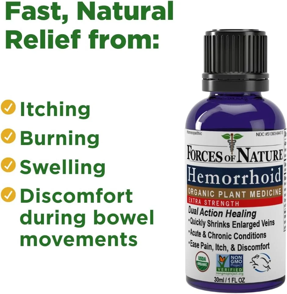 درمان بواسیر بسیار قوی Forces of Nature (30 میلی لیتر)