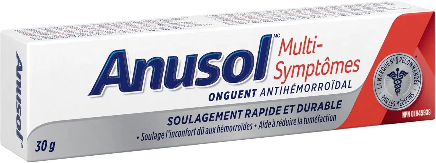 کرم آنوسول برای تسکین علائم هموروئید، 30 گرم