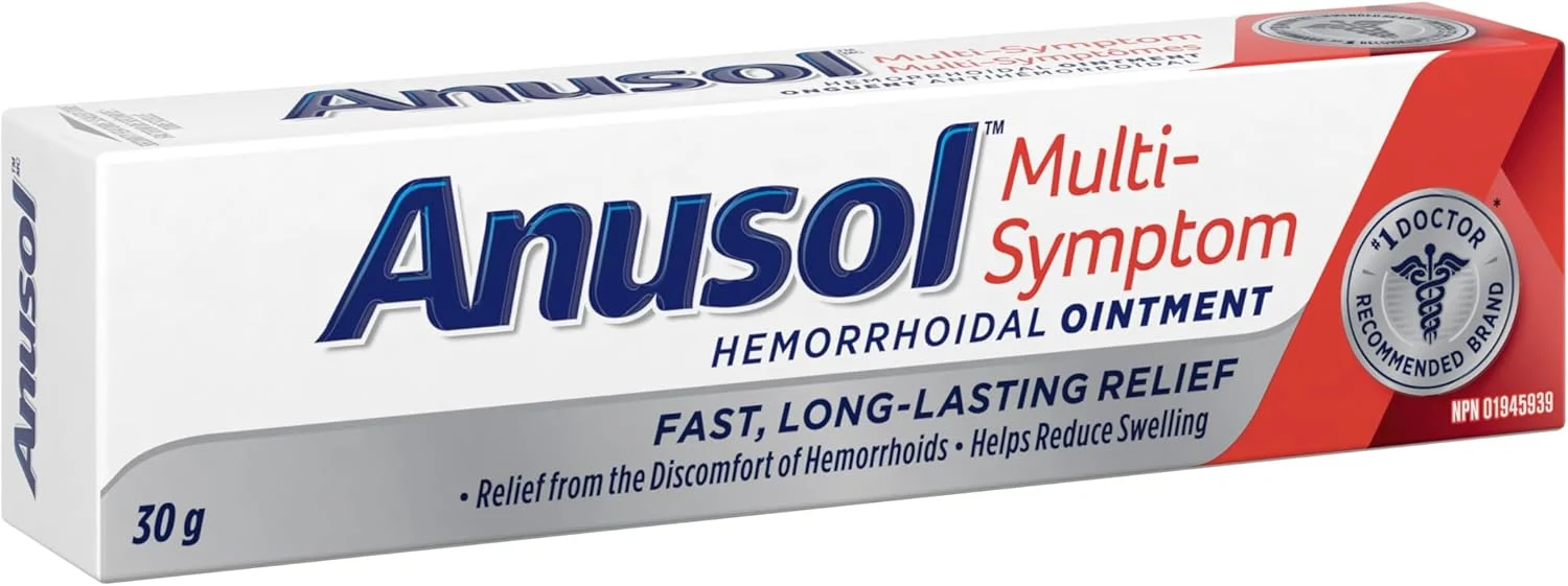 کرم آنوسول برای تسکین علائم هموروئید، 30 گرم