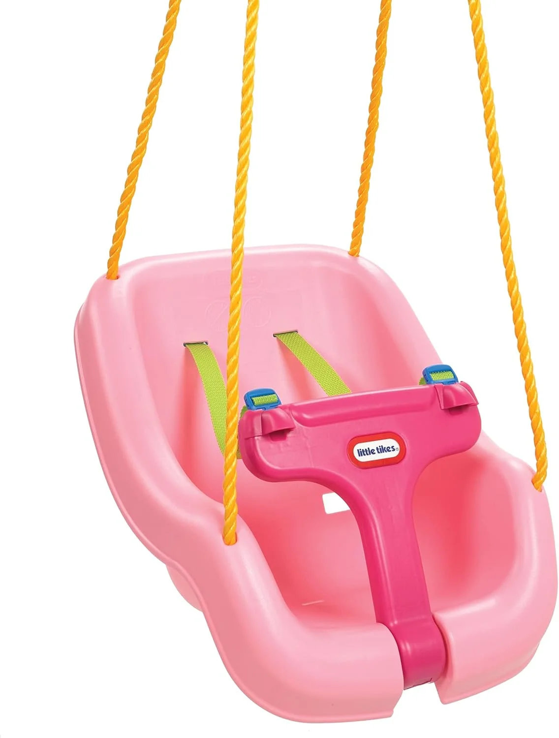 تاب بازی راحت و ایمن کودک Little Tikes با بندهای قابل تنظیم، 2 در 1 برای نوزادان و کودکان نوپا 9 ماهه تا 4 ساله، 40.6cm عمق x 41.4cm عرض x 43.2cm ارتفاع