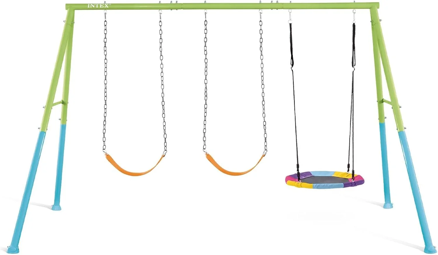 مجموعه تاب و سرسره سه حالته اینتکس