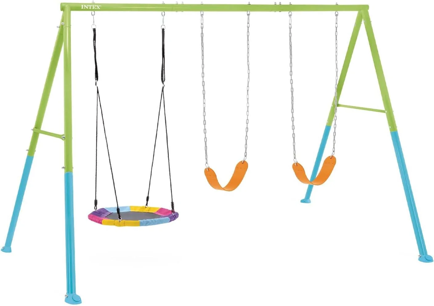 مجموعه تاب و سرسره سه حالته اینتکس مجموعه تاب و سرسره سه حالته اینتکس