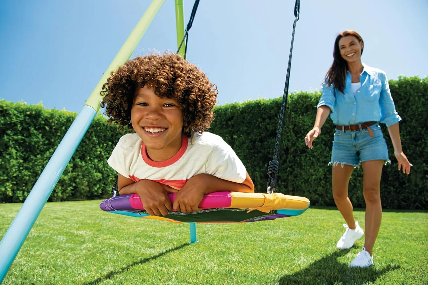 مجموعه تاب و نعلبکی اینتکس با دو ویژگی