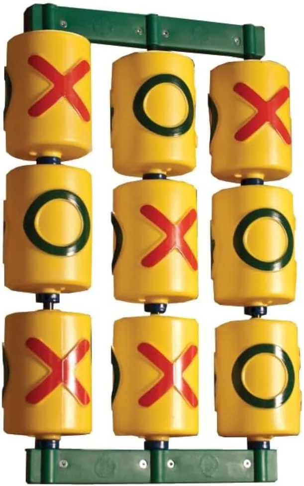 پنل بازی چرخشی تیک تاک تو گوریلا پلی ستس مدل 07-0010 مناسب ست های تاب، زرد