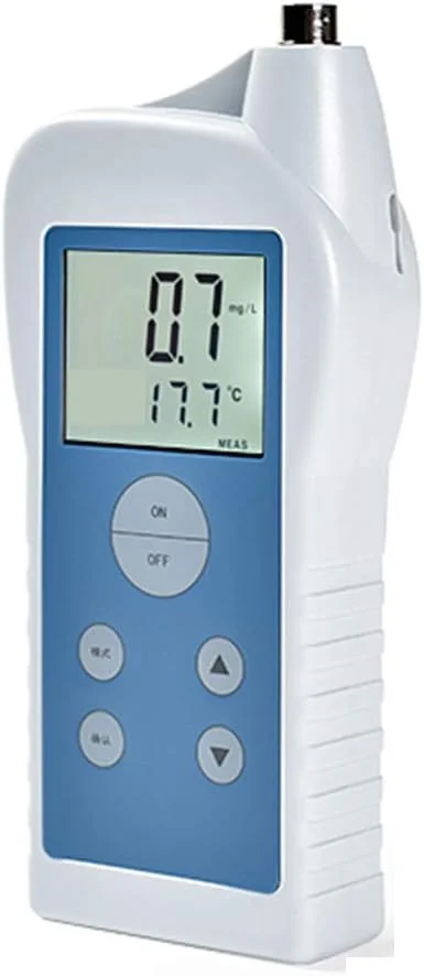 دستگاه سنجش اکسیژن محلول دیجیتال حرفه ای با صفحه نمایش LCD، محدوده 0 تا 19.99 میلی گرم در لیتر (JPB-607A با سیم 5 متری)