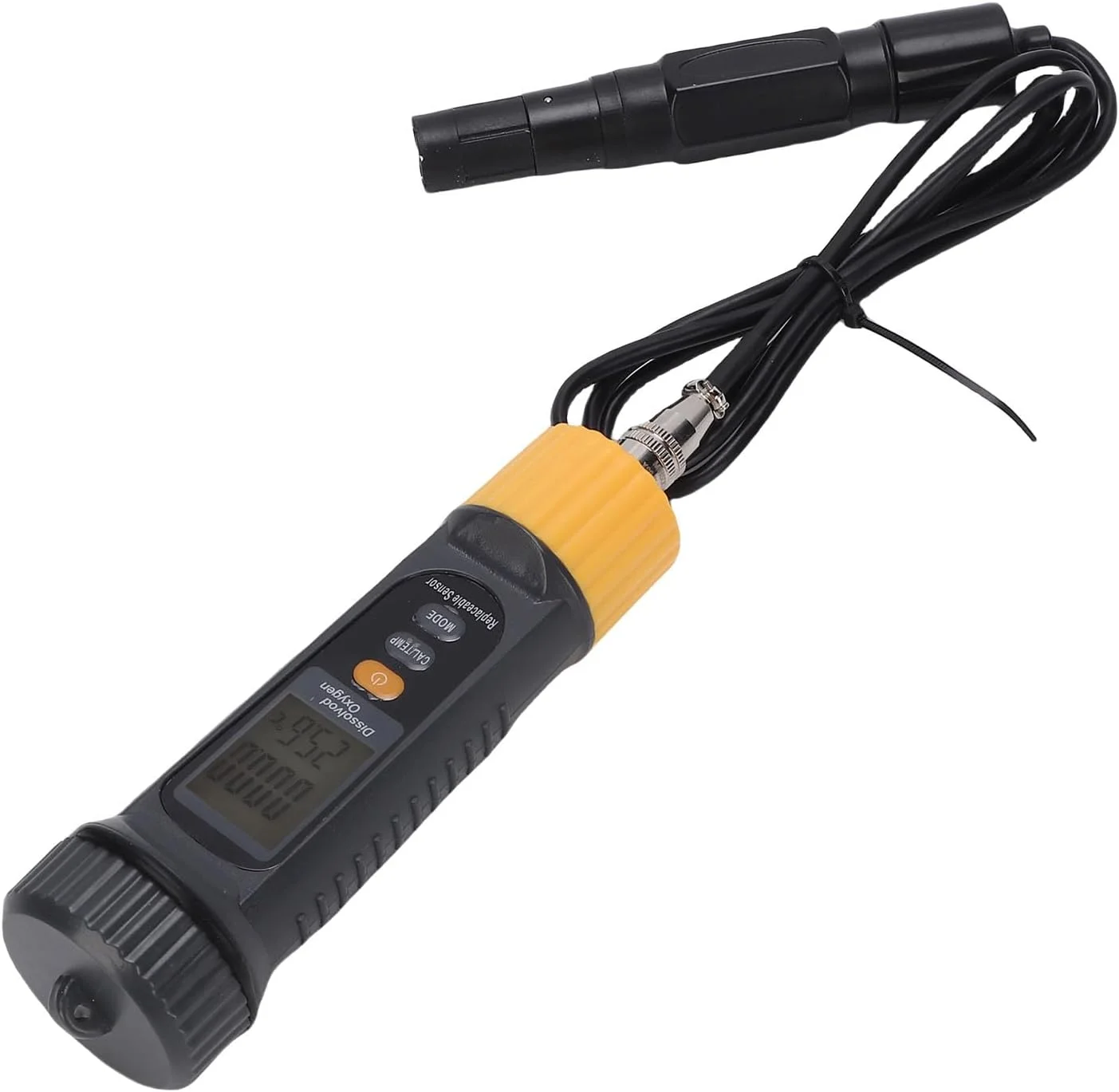 دستگاه سنجش اکسیژن محلول دیجیتال دقیق Jiawu با صفحه نمایش LCD دارای نور پس زمینه، تستر DO قابل حمل برای آبجوسازی خانگی، حوضچه و آکواریوم دستگاه سنجش اکسیژن محلول دیجیتال دقیق Jiawu با صفحه نمایش LCD دارای نور پس زمینه، تستر DO قابل حمل برای آبجوسازی خانگی، حوضچه و آکواریوم