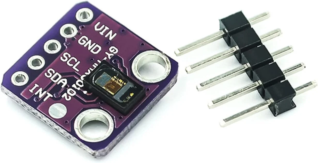 ماژول حسگر ضربان قلب GY-MAX30102، واحد مانیتورینگ اکسیژن خون و ضربان قلب با دقت بالا برای سلامتی پوشیدنی