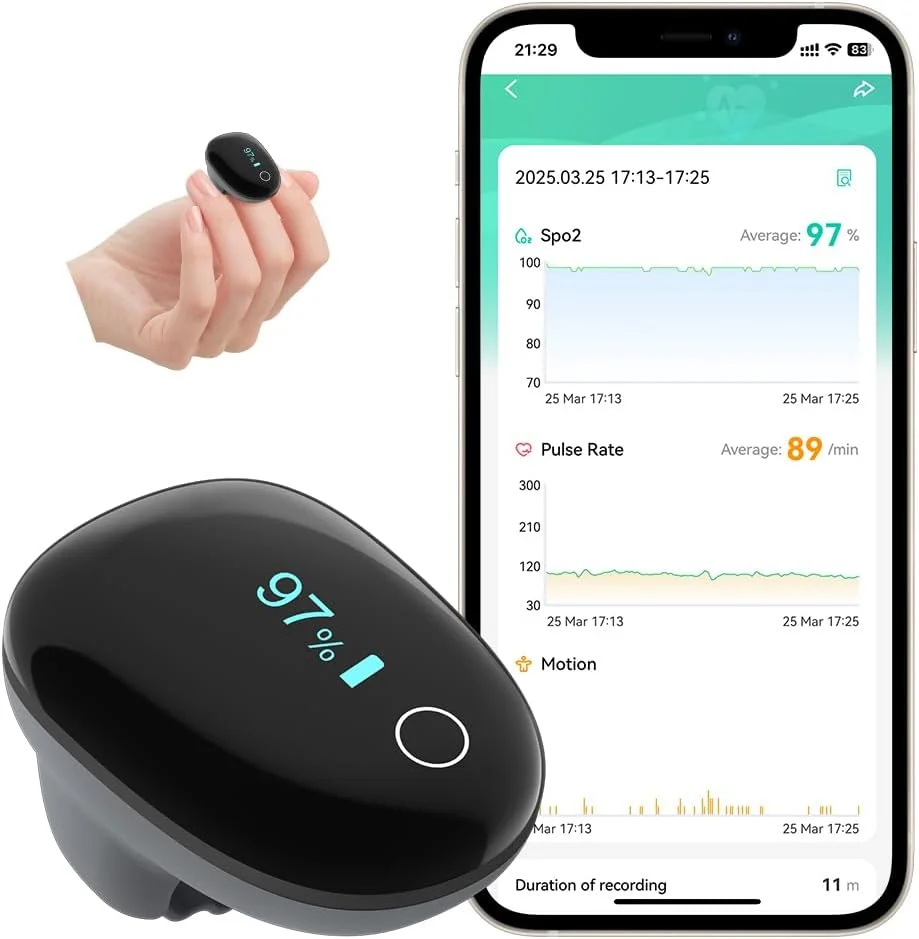 حلقه مانیتور اکسیژن خون و ضربان قلب