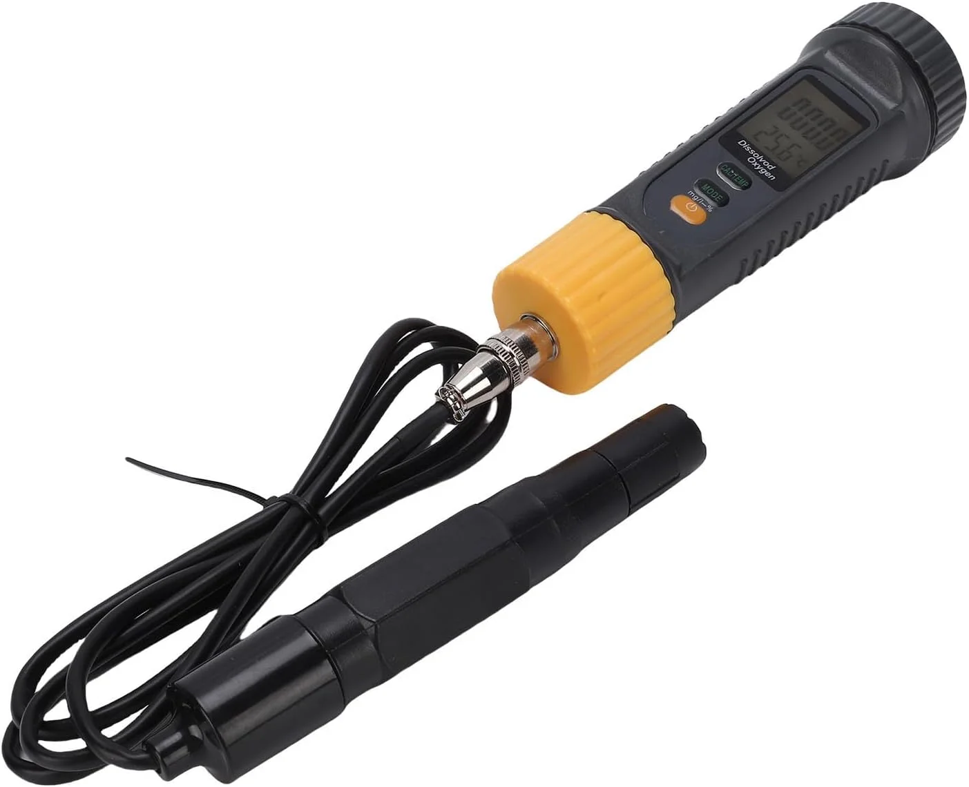 دستگاه سنجش اکسیژن محلول دیجیتال فاباتر با قابلیت اتصال به اپلیکیشن، کیت تست DO برای آکواریوم، تستر قابل حمل ATC DO برای علاقهمندان به آبزیان دستگاه سنجش اکسیژن محلول دیجیتال فاباتر با قابلیت اتصال به اپلیکیشن، کیت تست DO برای آکواریوم، تستر قابل حمل ATC DO برای علاقهمندان به آبزیان