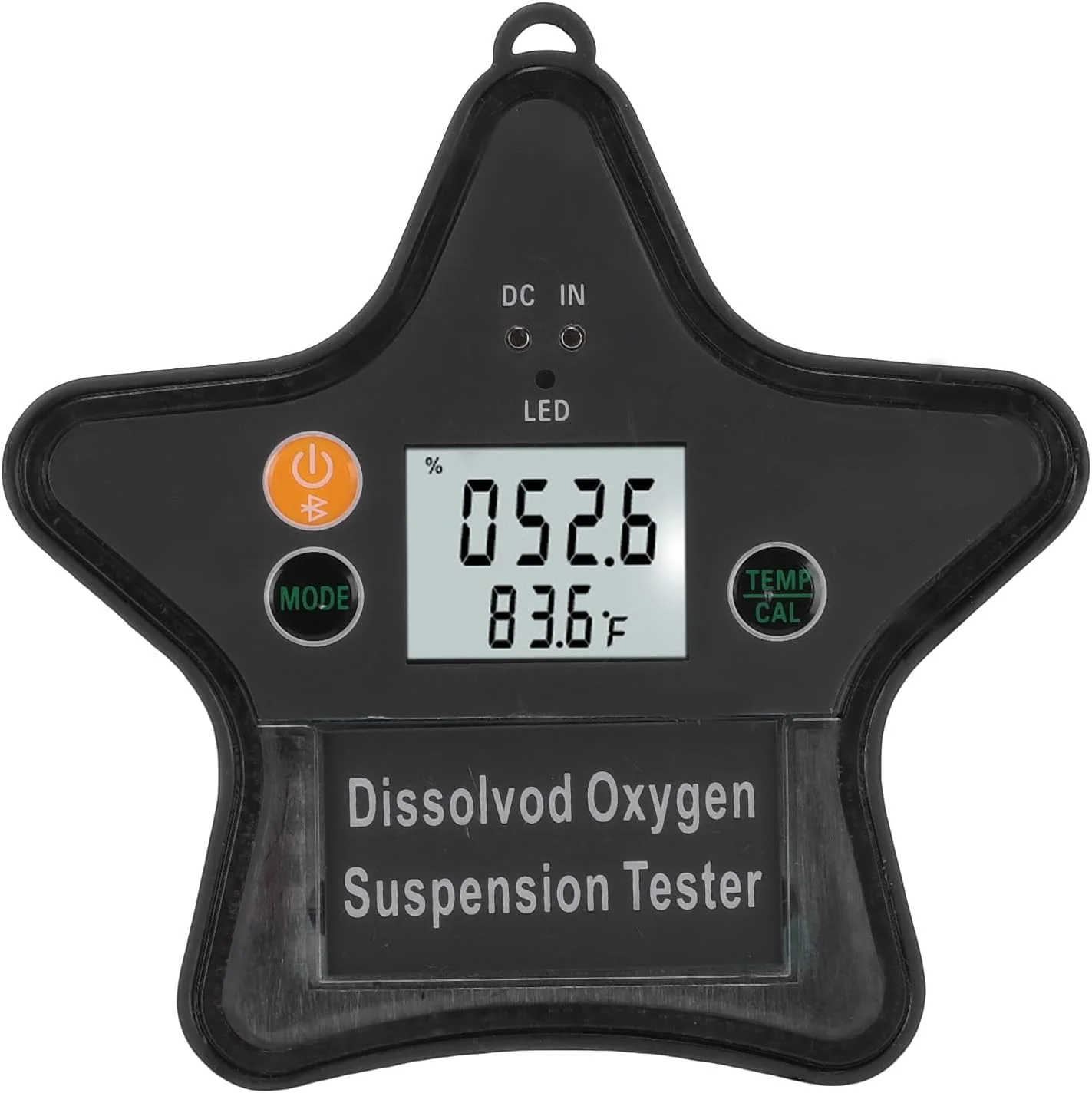 دستگاه سنجش اکسیژن محلول، دستگاه دیجیتال سنجش کیفیت آب، آنالیزور اکسیژن شناور ضد نشت با بلوتوث، اپلیکیشن چند زبانه، عمر باتری طولانی برای آکواریوم، تانک ماهی، حوضچه ها