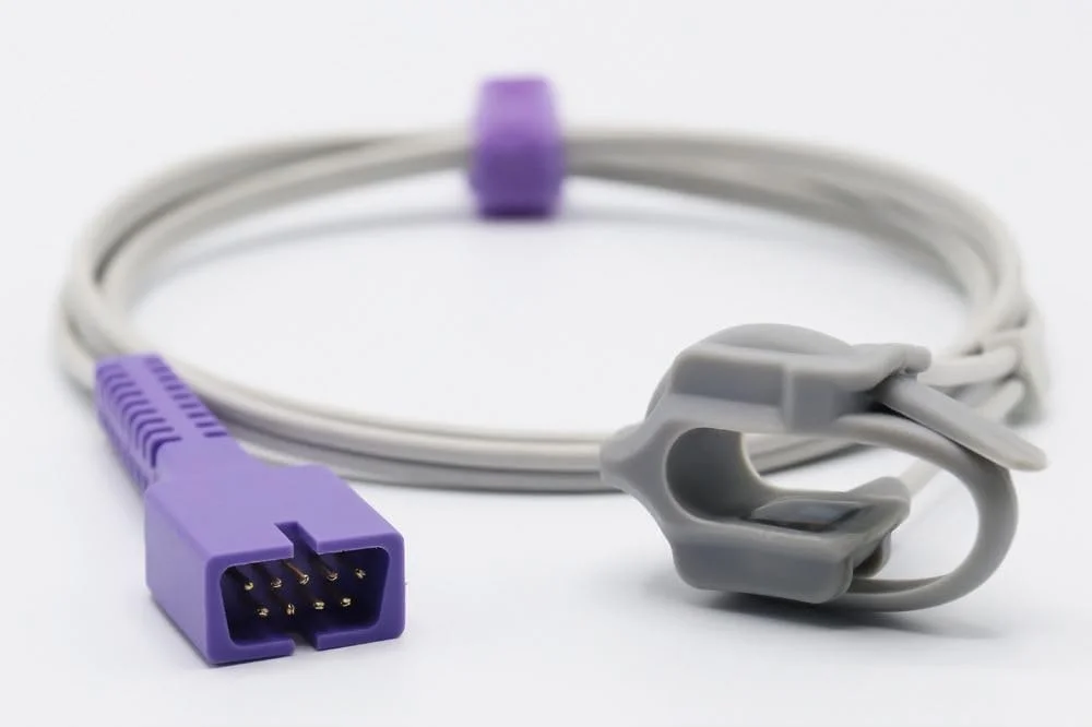 حسگر SpO2 سازگار با Nellcor، حسگر نوزاد، اتصال 9 پین، طول 1 متر، مدل SP5119A