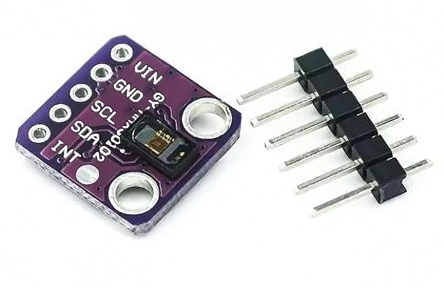 ماژول سنسور ضربان قلب و اکسیژن خون GY-MAX30102 MAX30102 (برد بنفش) مناسب برای آردوینو - 5 عددی