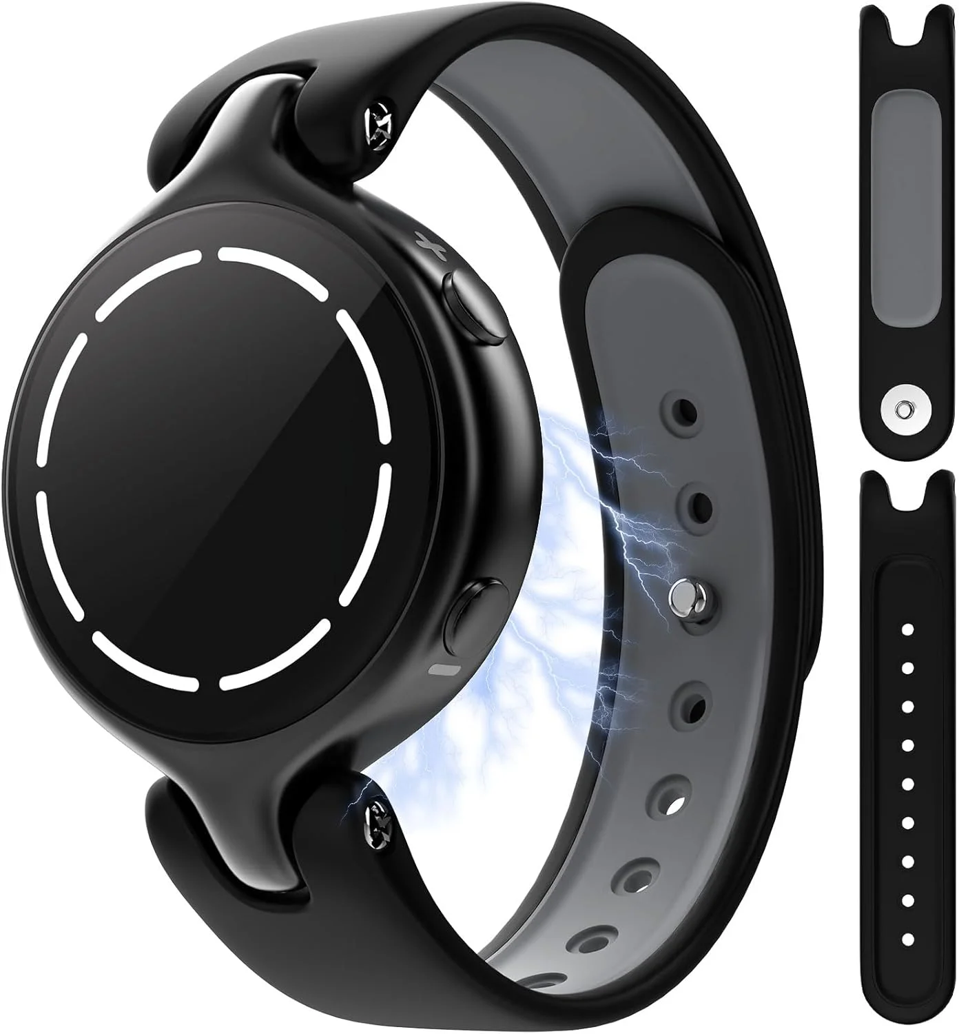 دستبند TENS ضد دریازدگی و بیماری حرکتی، مچ بند ضد تهوع قابل حمل برای مسافرت های هوایی و دریایی، موثر در برابر سرگیجه و استفراغ بدون عوارض جانبی