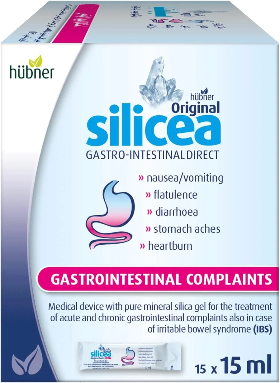 ژل خوراکی برای مشکلات گوارشی، 15 ساشه 15 میلی لیتری برای ناراحتی های گوارشی - اسهال، سوزش سر دل، نفخ