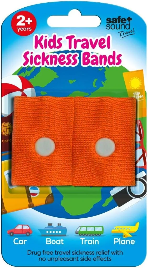 مچ بند ضد تهوع کودک سیف اند ساوند مناسب برای سنین 2 سال به بالا. رنگ ارسالی متفاوت خواهد بود. 2 عدد در هر بسته