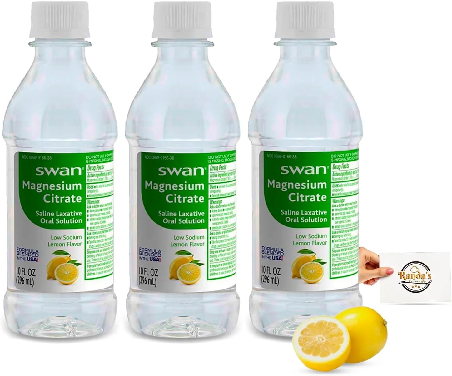 سیترات منیزیم ملین نمکی سوان با طعم لیمو (بسته 3 عددی)