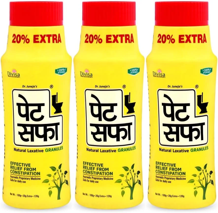 گرانول پت صفا، چند رنگ، 120 گرم، بسته 3 عددی