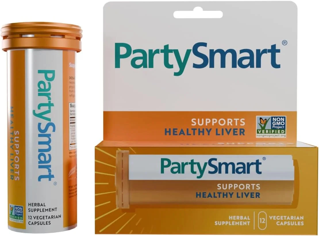 پارتی اسمارت، بسته 12 کپسول گیاهی، ملزومات مهمانی شما، صبح های بهتر، مکمل طبیعی