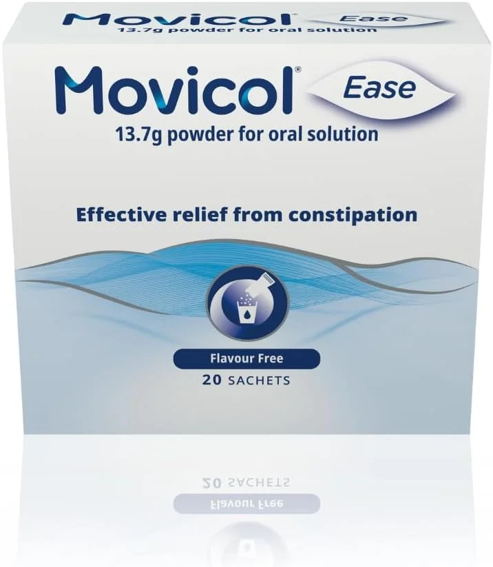 موویکول ایز، ساشه های بدون طعم، 20 عدد، رفع یبوست برای بزرگسالان، ملین، آبرسان، نرم کننده و کمک به بازگرداندن حرکات طبیعی روده
