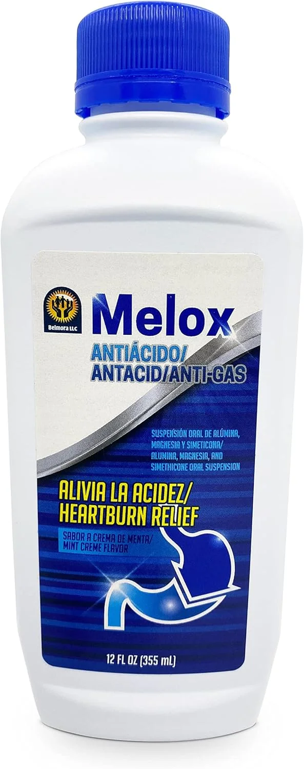 مایع ضد اسید معده ملوکس برای تسکین سوزش سر دل