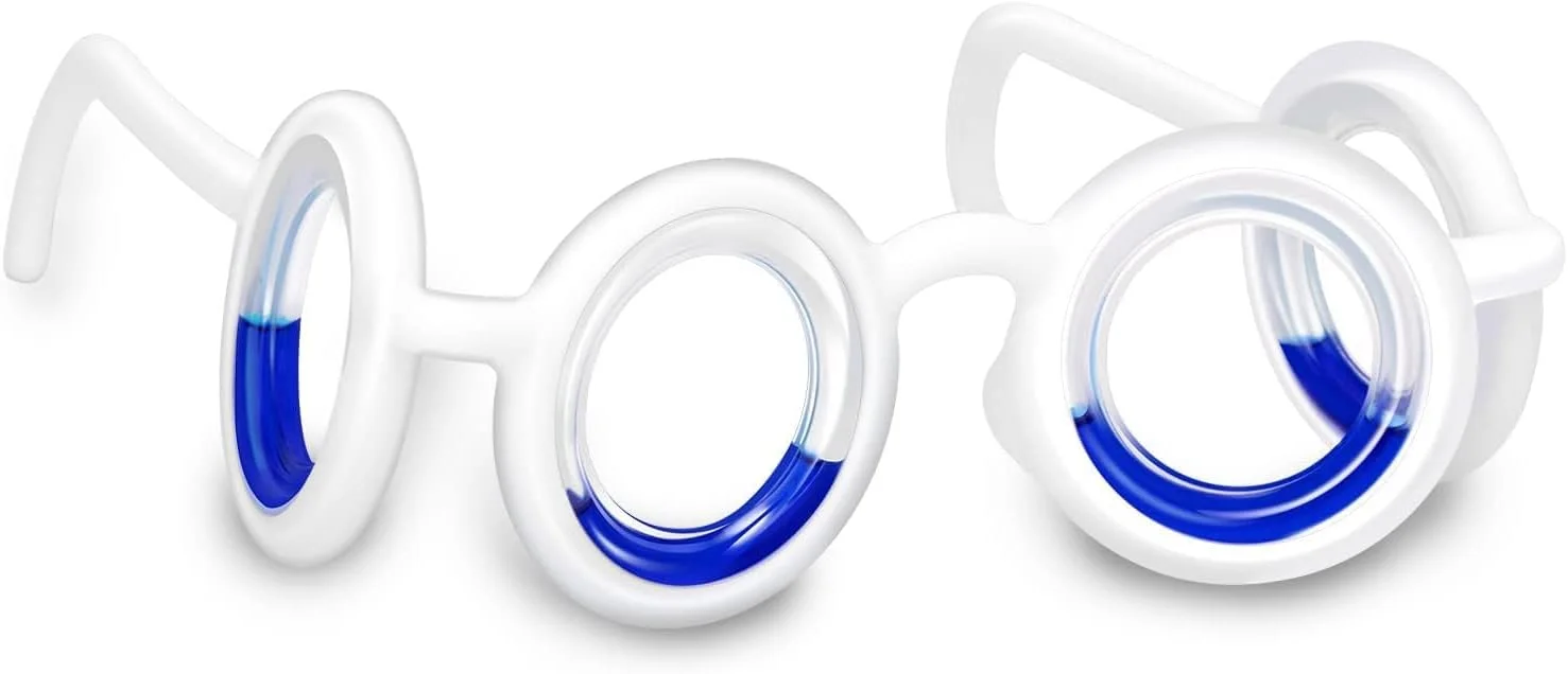 عینک ضد تهوع ناشی از حرکت، عینک فوق سبک ضد سرگیجه، مناسب برای بزرگسالان و کودکان برای رفع دریازدگی، ماشین‌زدگی و هواپیمازدگی