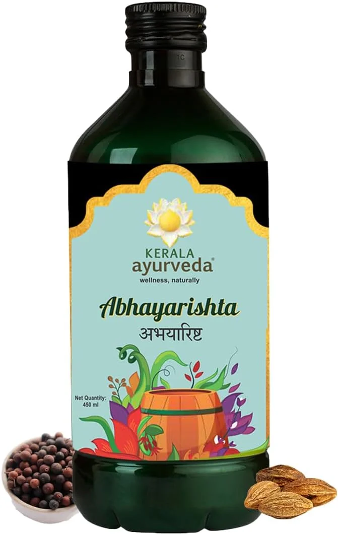 آبهیاریشتا کرالا آیورودا 450 میلی لیتر | سلامتی روده | تسکین یبوست | کمک به سم زدایی | غیر عادت ساز | ملین ایمن و طبیعی | پاک کننده روده بزرگ | سلامت روده | 100% آیورودا | تسکین دهنده