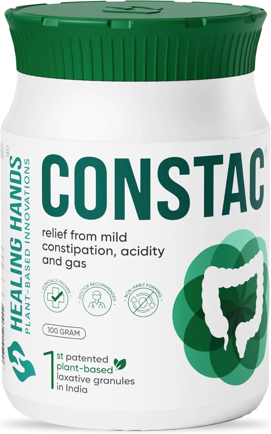 گرانول های آیورودیک ملایم هیلینگ هندز اند هربز کانستاک برای یبوست خفیف - 100 گرم