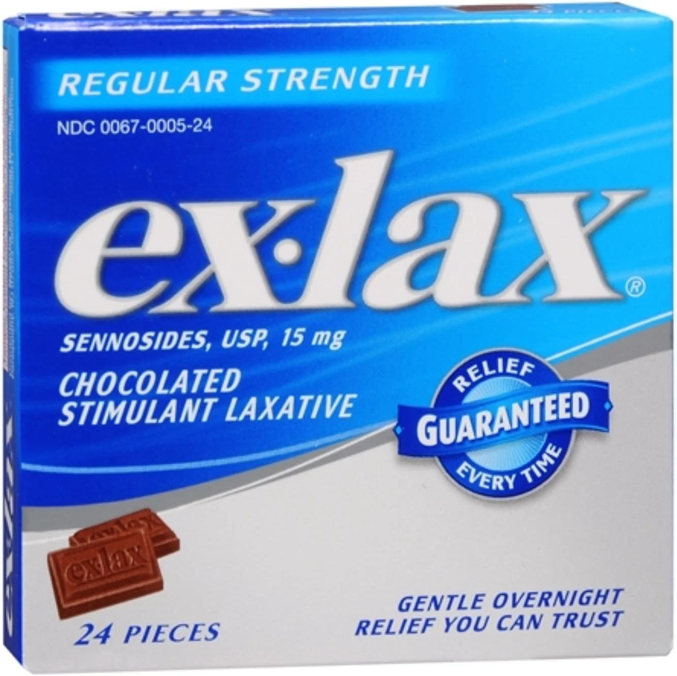 قرص های ملین با قدرت معمولی 24 عددی (بسته 4 عددی)