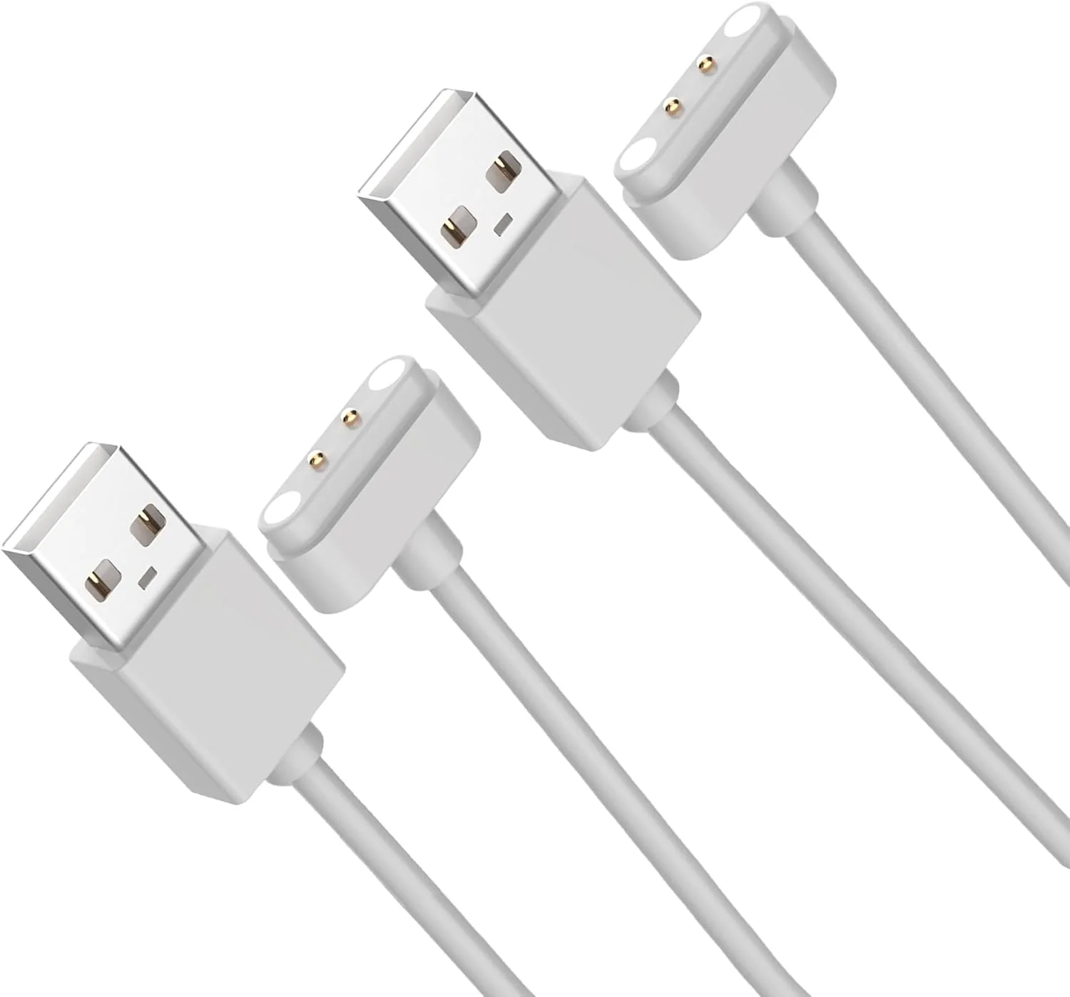 کابل شارژ مغناطیسی USB اصلی EmeTerm برای مچ بند ضد تهوع سری Fashion، Explore و Smart (بسته 2 عددی)