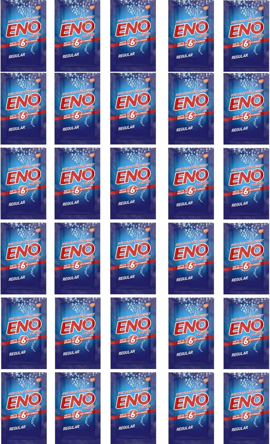 30 عدد ساشه ضد اسید | طعم معمولی | تسکین دهنده سوزش معده، نفخ، گاز و مشکلات سوء هاضمه | سریع و موثر | تسکین سریع