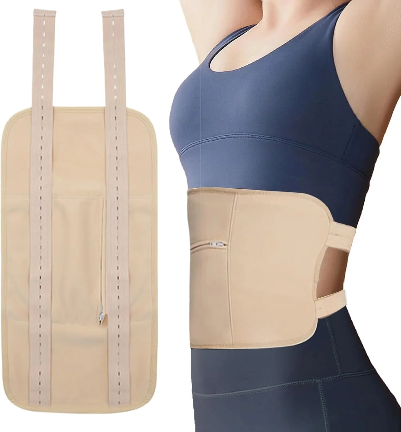 کیت بسته بندی روغن کرچک - بسته بندی روغن کرچک قابل استفاده مجدد برای شکم - کمپرس سم زدایی کبد، خواب راحت، بهبود عضلات شکم و یبوست گوارشی