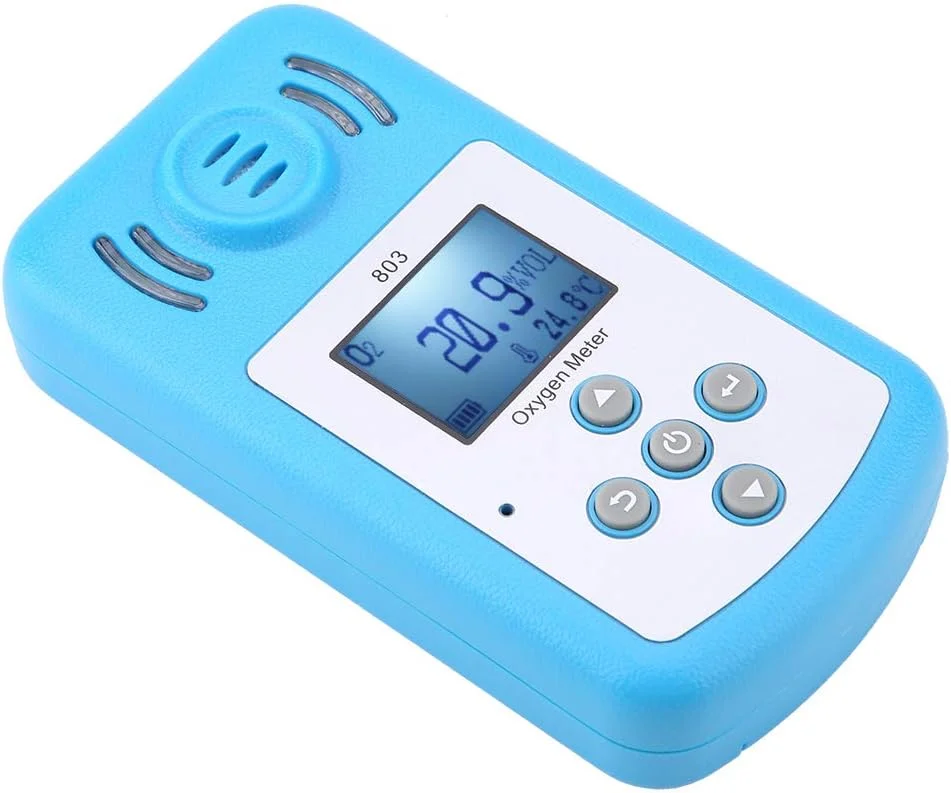 دستگاه تشخیص گاز Cryfokt، دستگاه تشخیص گاز اکسیژن قابل حمل آبی، دستی برای متالورژی نیروگاه