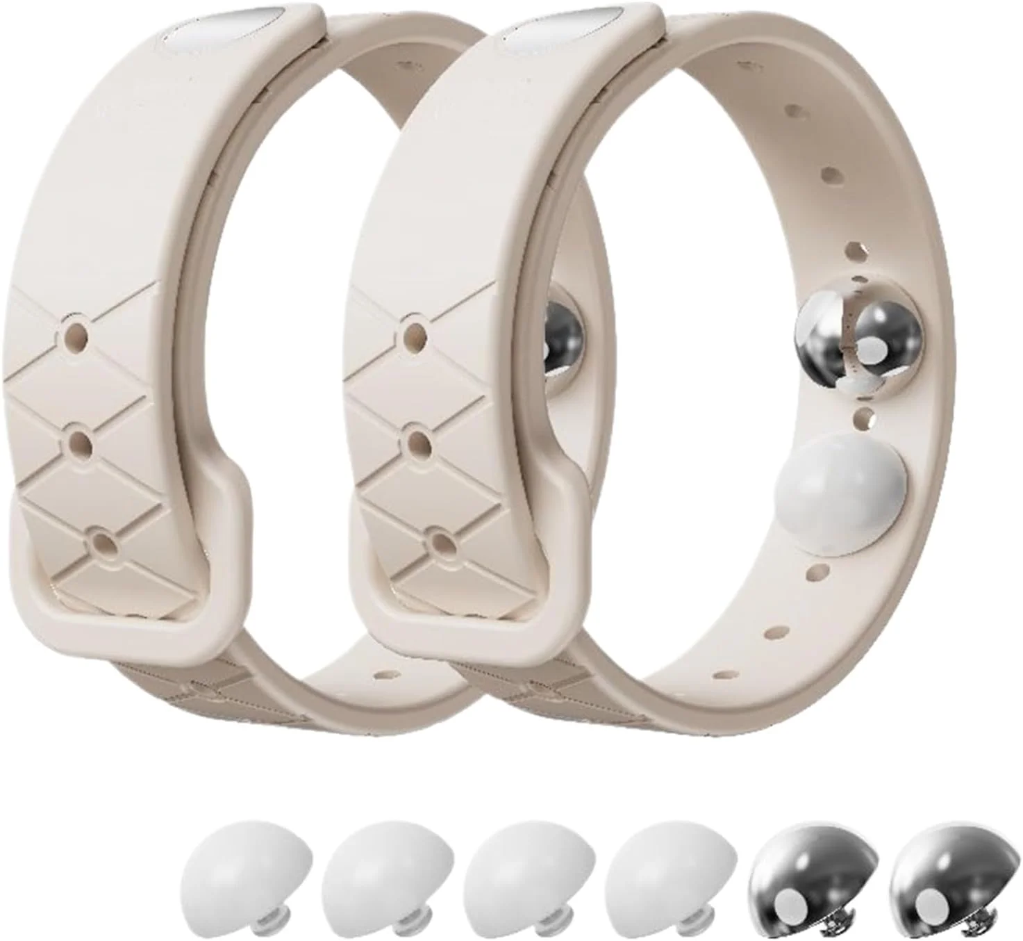 مچ بند ضد تهوع برای بیماری حرکتی - مچ بند سیلیکونی برای سرگیجه، مسافرت، قایقرانی، تعطیلات، هواپیما، سفرهای جاده ای، اتوبوس، ورزش، مناسب برای مردان، زنان و کودکان