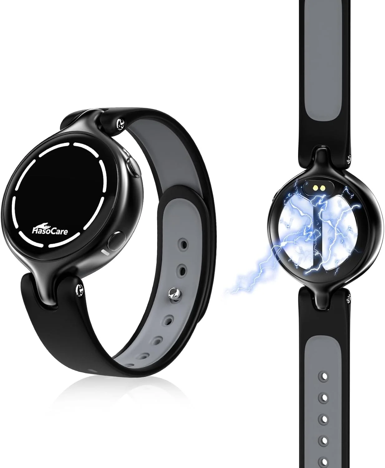 مچ‌بند ضد تهوع برای بیماری حرکتی و تهوع دوران بارداری - ۸ سطح قابل تنظیم، بدون دارو، ایده‌آل برای مسافرت