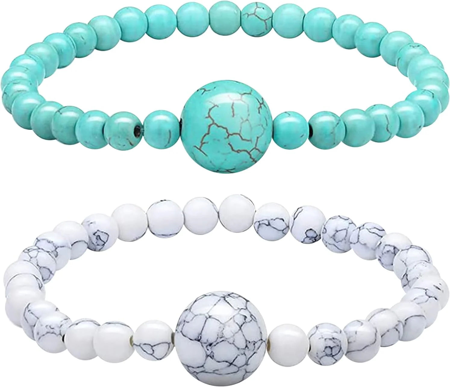 مچ بند ضد تهوع، 2 عدد دستبند برای تهوع صبحگاهی و بیماری مسافرت، دستبند تسکین تهوع مناسب برای زنان و دختران (سبز، سفید)