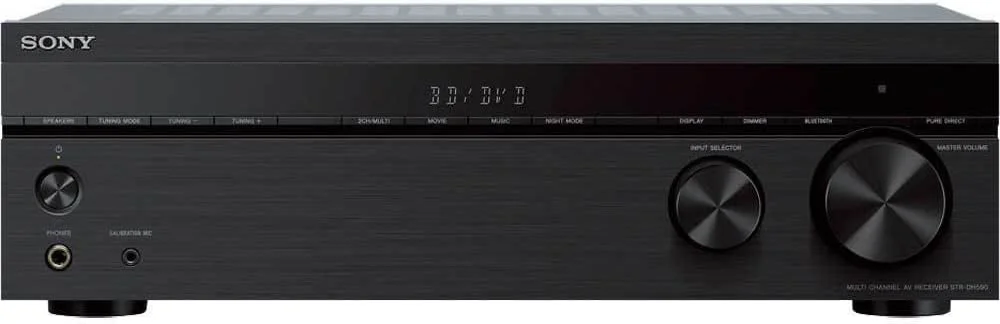 گیرنده صوتی و تصویری 5.2 کاناله 4K سونی مدل STRDH590 به همراه سیستم صدای فراگیر 5.2 کامل