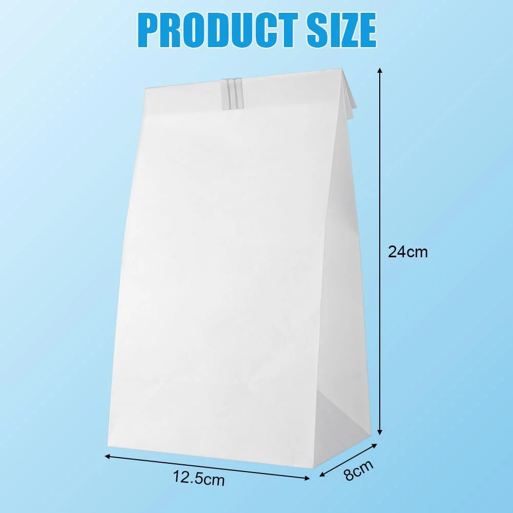 کیسه تهوع یکبار مصرف، بسته 60 عددی کیسه تهوع مسافرتی یکبار مصرف، کیسه تهوع کاغذی قابل مهر و موم، کیسه تهوع مقاوم در برابر نشت، کیسه تهوع قابل حمل برای مسافرت با ماشین، قایق یا هواپیما، کیسه تهوع برای بارداری کودکان