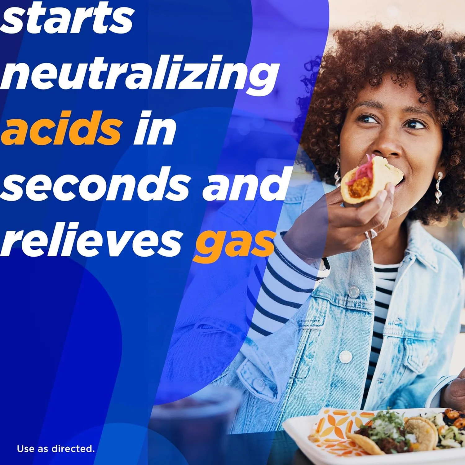 قرص های جویدنی ضد اسید معده و ضد نفخ Alka-Seltzer برای سوزش سر دل، سوء هاضمه، نفخ و فشار، 180 عدد، پانچ استوایی