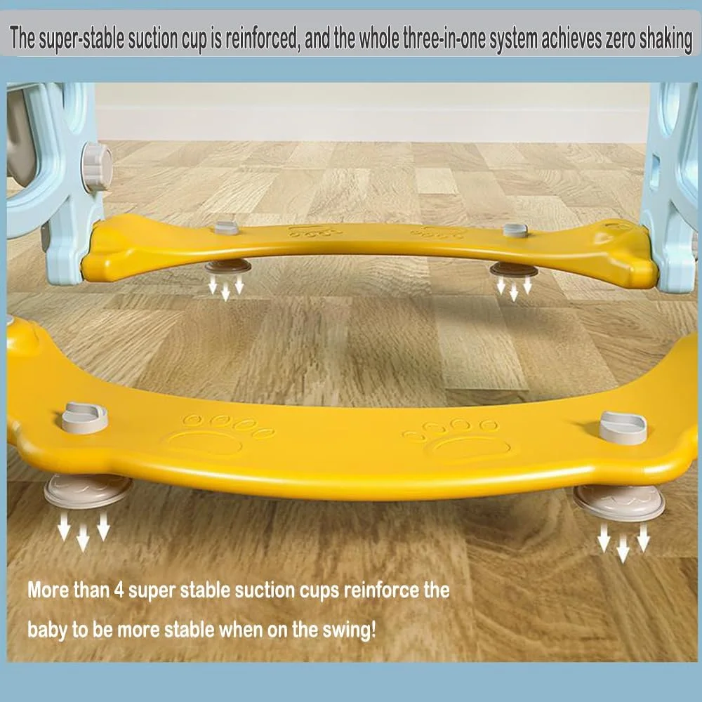 تاب بازی کودک اَم آنا مناسب بازی در فضای داخلی و خارجی - تاب بازی بادوام و ایمن برای کودکان، طراحی جمع و جور برای خانه، باغ و حیاط خلوت