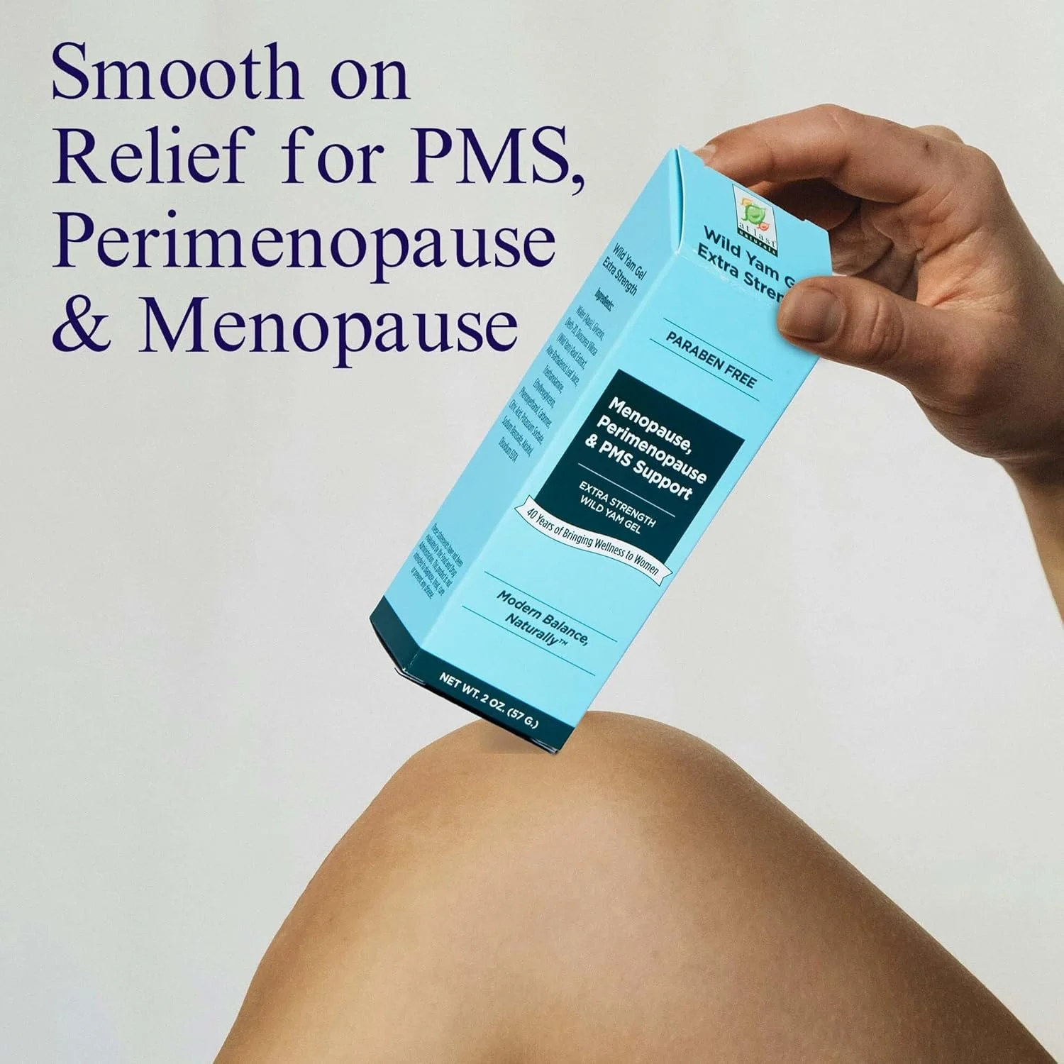 ژل یام وحشی اکسترا استرنت نچرالز، تسکین دوران یائسگی، پشتیبانی از دوران پیش از یائسگی و تسکین PMS، می تواند به طور طبیعی به کاهش گرگرفتگی کمک کند (59 میلی لیتر، 1 بسته)