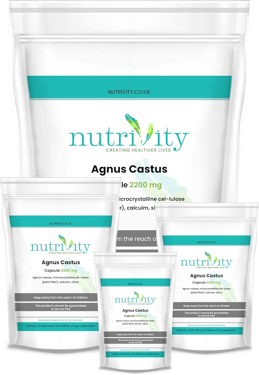 کپسول های گیاه پنج انگشت ۲۲۰۰ میلی گرم، قدرت بالا، تنظیم هورمون ها، درمان طبیعی جایگزین هورمون، ۱۲۰ عدد