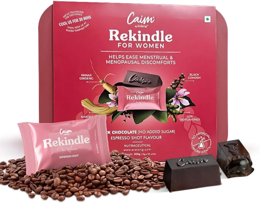 تقویت کننده آرلانگ برای بانوان | مکمل های خوشمزه برای تعادل هورمونی | تسکین دهنده دردهای قاعدگی | موثر در علائم PMS، PCOS، پس از زایمان و یائسگی | تنظیم کننده چرخه ها | طعم اسپرسو