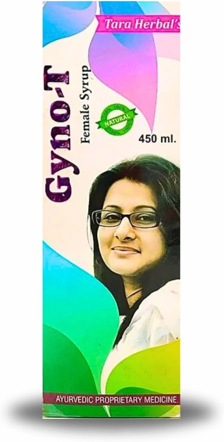 شربت گیاهی Gyno-T، موثر در مشکلات مربوط به ترشحات و بیماری های رحم زنان مانند ترشحات غیر طبیعی یا بیش از حد. کمک به تنظیم چرخه قاعدگی نامنظم، درد شکم و سایر مشکلات مربوط به سلامت زنان و کمک به بازیابی سلامت جسمی و فیزیولوژیکی و مراقبت های مربوط به زنان.