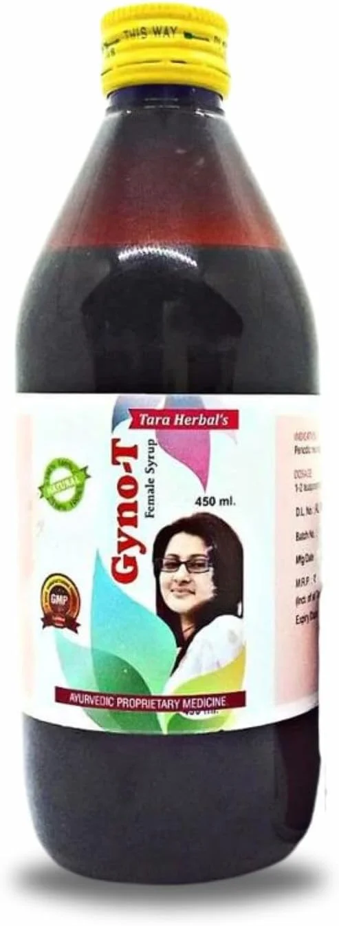 شربت گیاهی Gyno-T، موثر در مشکلات مربوط به ترشحات و بیماری های رحم زنان مانند ترشحات غیر طبیعی یا بیش از حد. کمک به تنظیم چرخه قاعدگی نامنظم، درد شکم و سایر مشکلات مربوط به سلامت زنان و کمک به بازیابی سلامت جسمی و فیزیولوژیکی و مراقبت های مربوط به زنان.