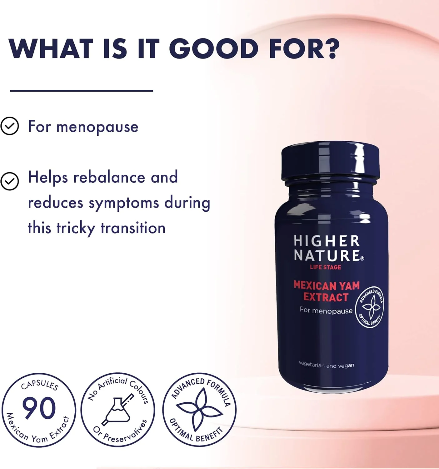 مکمل یام مکزیکی هایر نیچر، بسته ۹۰ عددی