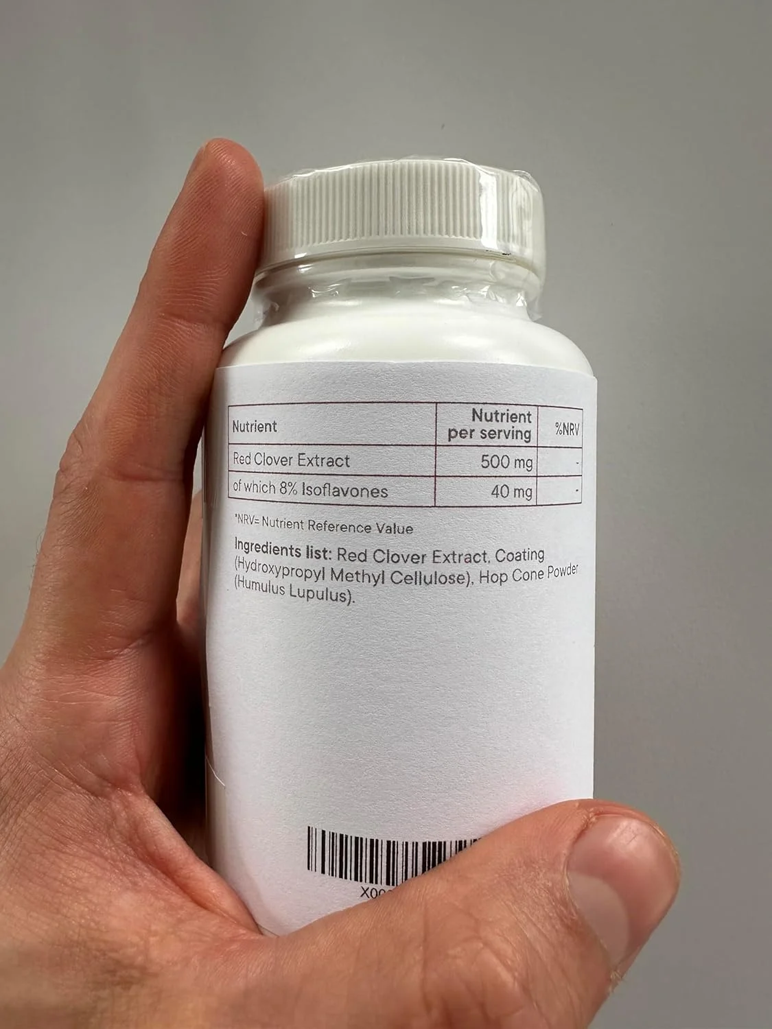 کپسول شبدر قرمز FürstenMED® (ایزوفلاون) با رازک - وگان و بدون افزودنی، ساخت آلمان