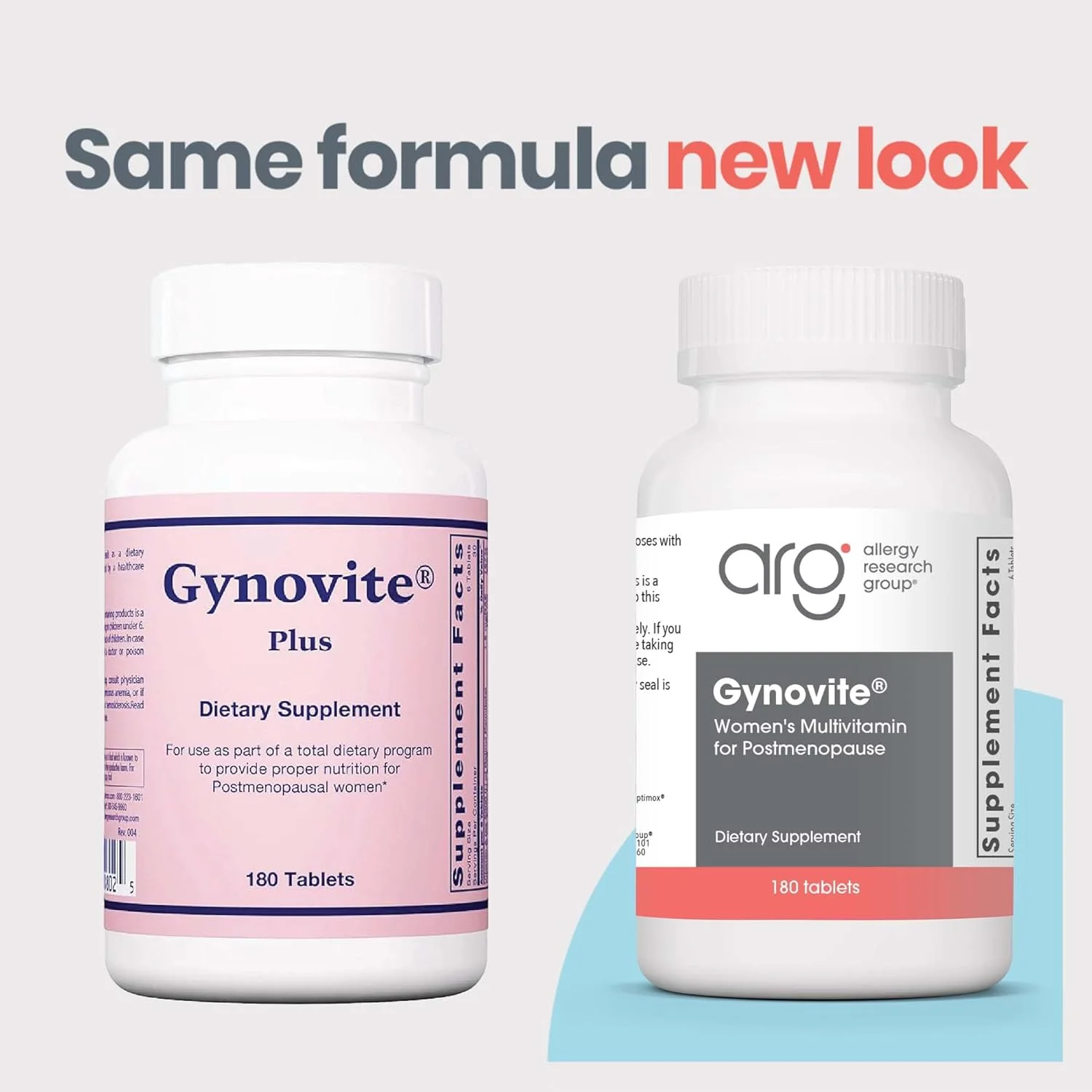 مکمل غذایی Optimox Gynovite Plus - پشتیبانی از دوران پس از یائسگی - مولتی ویتامین و کمپلکس مولتی مینرال به همراه منیزیم برای بانوان - 180 قرص