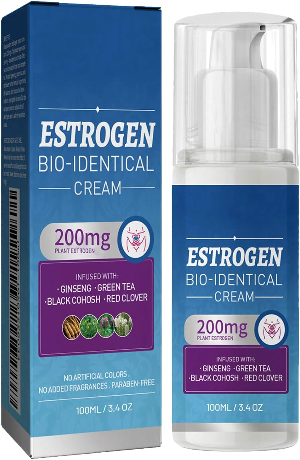 کرم پروژسترون برای دوران یائسگی بانوان، 100 میلی لیتر (کرم تسکین دهنده دوران یائسگی، تنظیم کننده خلق و خو و بهبود خواب)