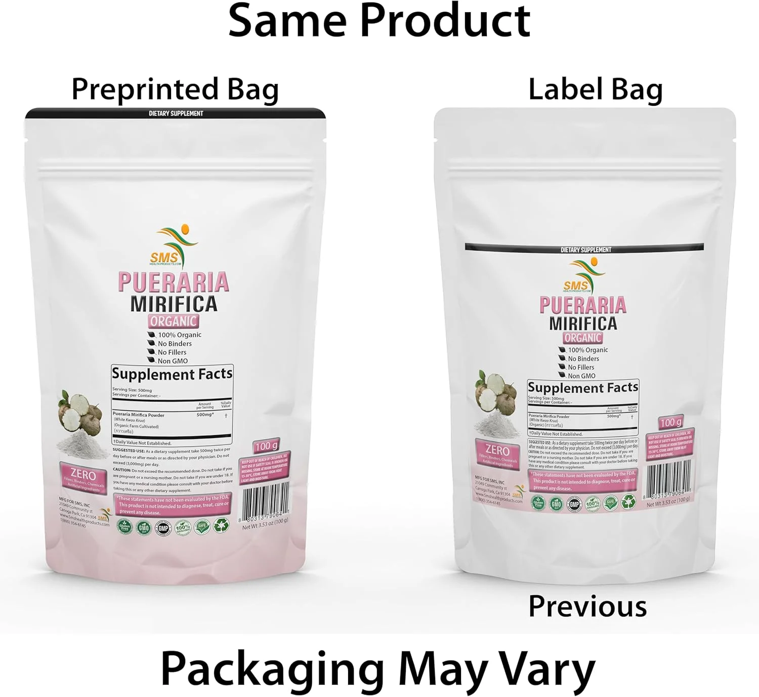 پودر گیاهی طبیعی و ارگانیک پوئراریا میریفیکا (کائو کروا کائو) سفید 100 گرمی، مکمل غذایی برای ارتقای سلامت بانوان | وارداتی از تایلند | غیر تراریخته، مکمل بدون گلوتن | از SMS پودر گیاهی طبیعی و ارگانیک پوئراریا میریفیکا (کائو کروا کائو) سفید 100 گرمی، مکمل غذایی برای ارتقای سلامت بانوان | وارداتی از تایلند | غیر تراریخته، مکمل بدون گلوتن | از SMS