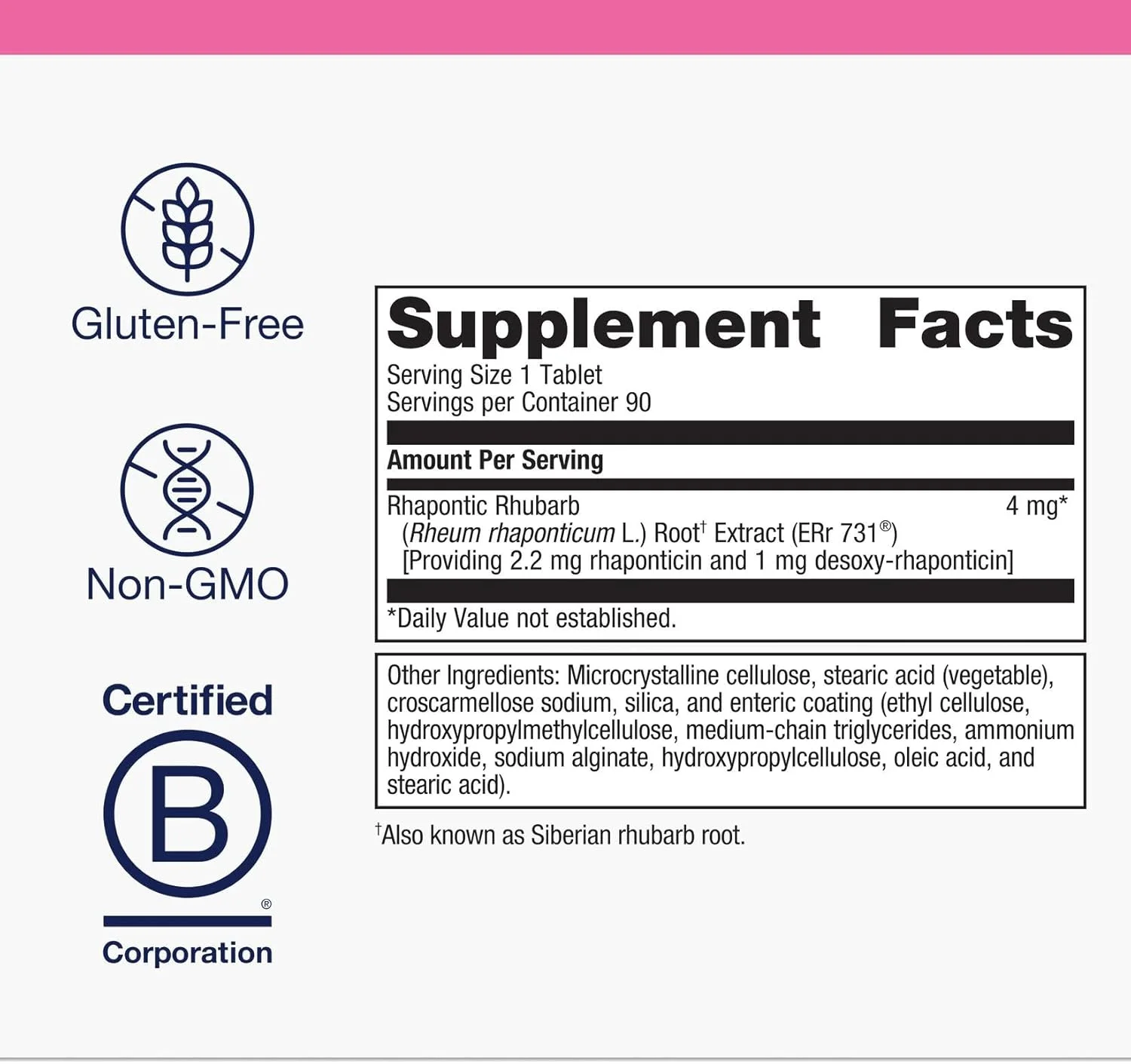 استروورا متاژنیکس® - تسکین گرگرفتگی دوران یائسگی با منشاء گیاهی*, 90 سروینگ